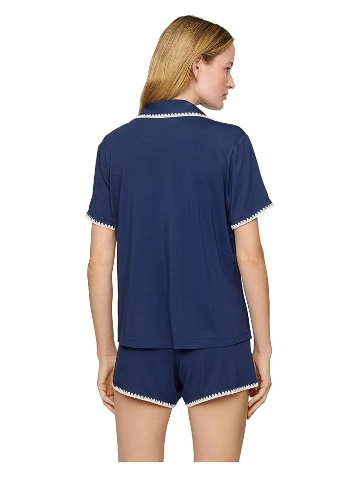 Пижама Eberjey Frida Relaxed Shorts Pj Set — 2