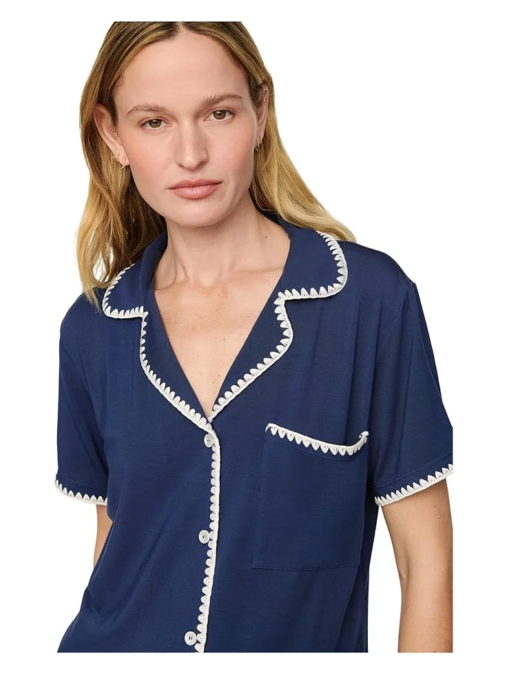 Пижама Eberjey Frida Relaxed Shorts Pj Set — 3