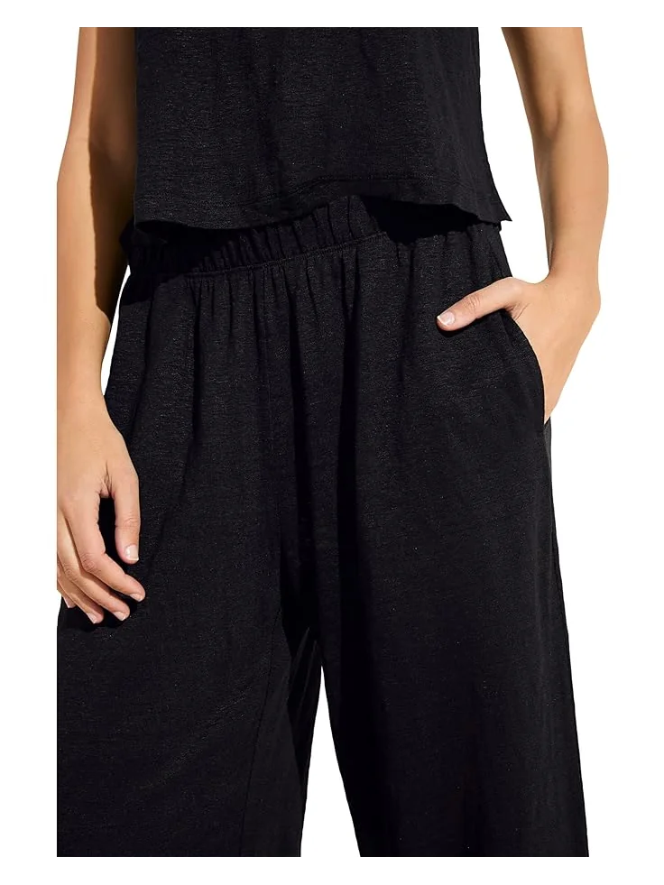 Пижамные брюки Eberjey Organic Linen Pants — 3