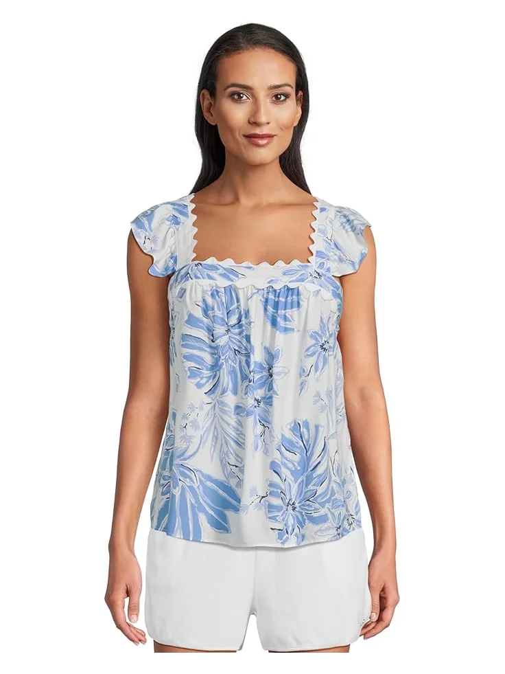 Женский топ без рукавов Lilly Pulitzer Gyah — изображение 1 из 5, белый
