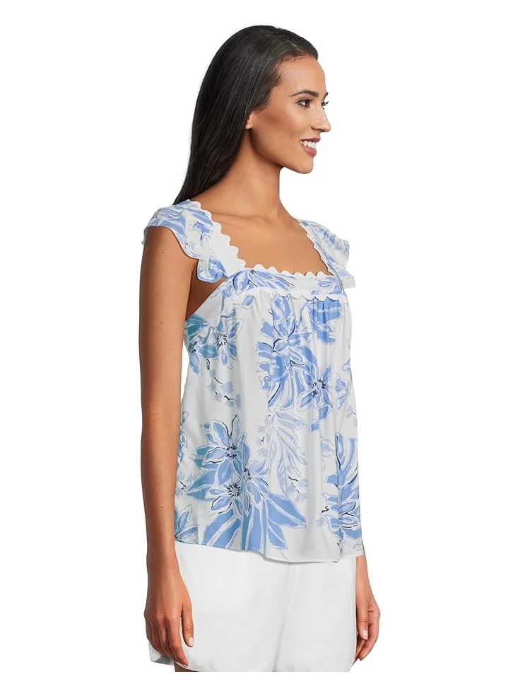 Женский топ без рукавов Lilly Pulitzer Gyah — изображение 2 из 5, белый