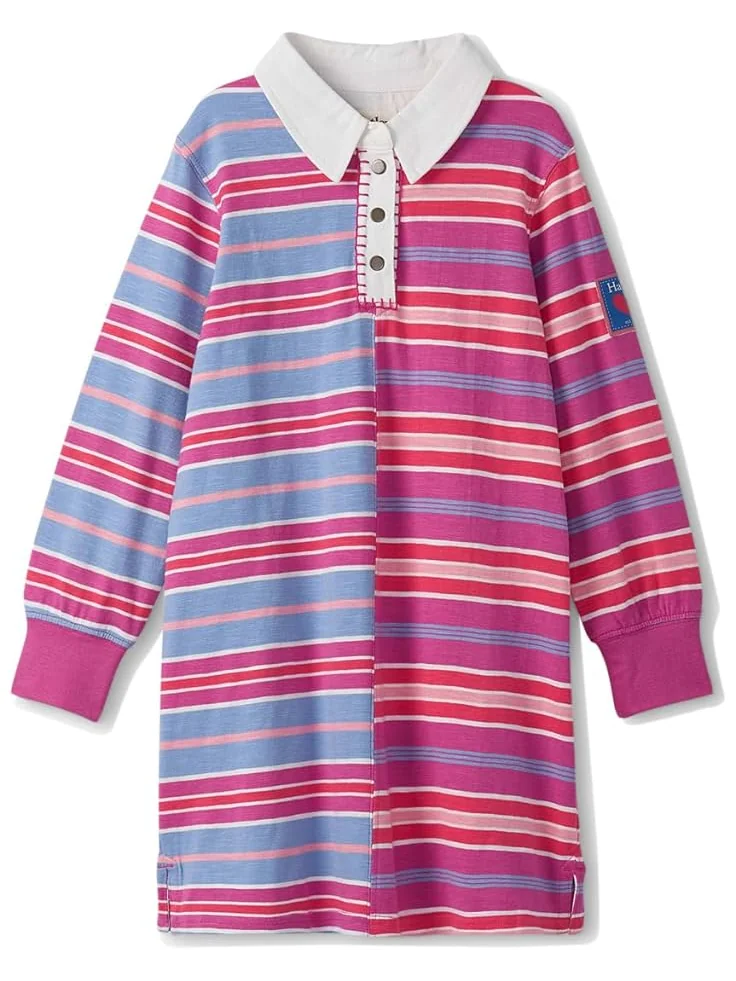 Платье Hatley Kids Polo Dress — розовый