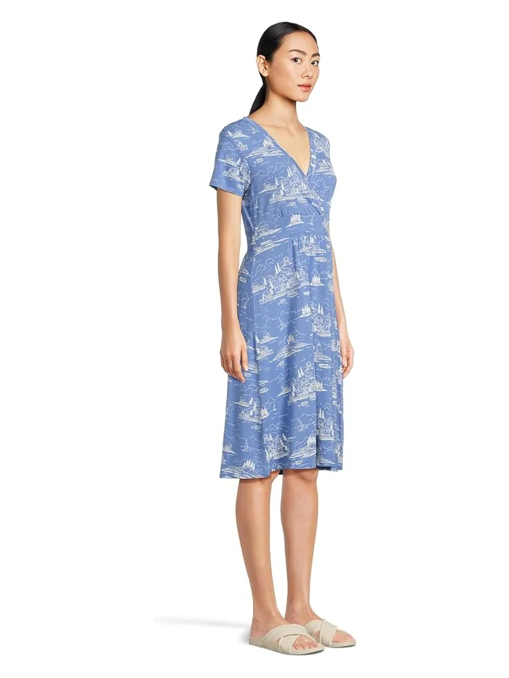 Платье L.L.Bean Summer Knit Dress, цвет Seaside Toile — 2