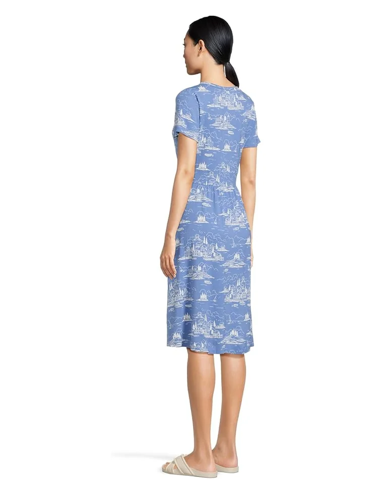 Платье L.L.Bean Summer Knit Dress, цвет Seaside Toile — 3