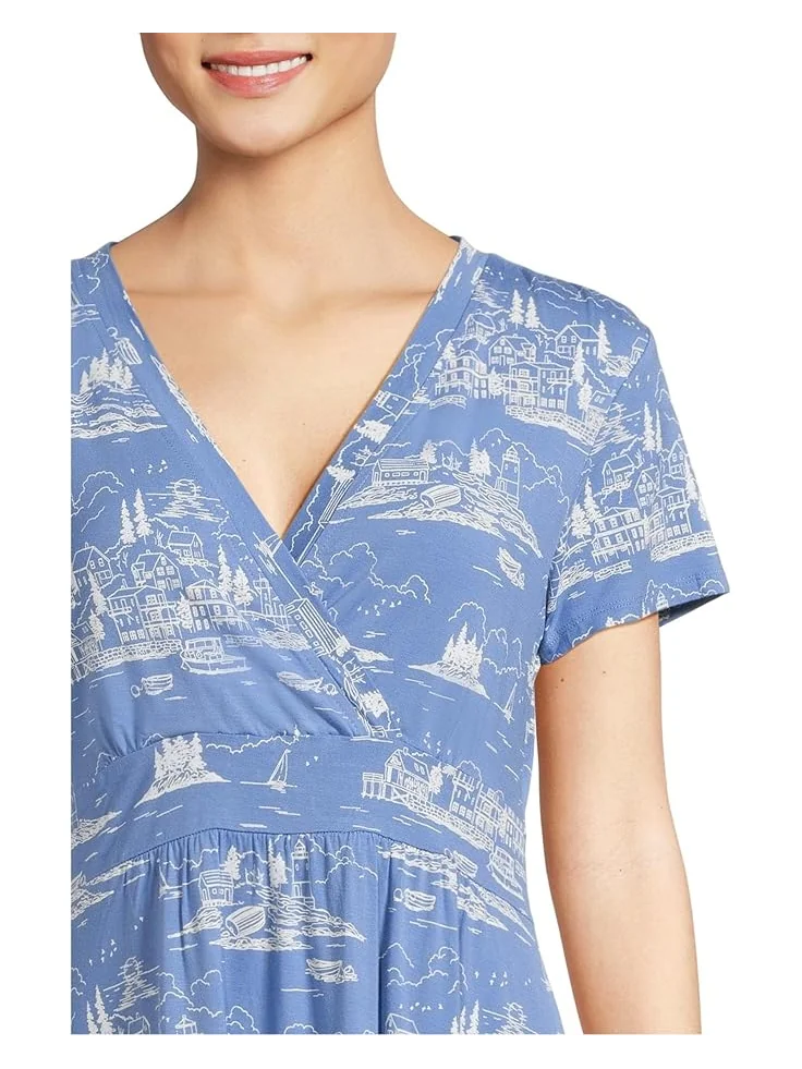 Платье L.L.Bean Summer Knit Dress, цвет Seaside Toile — 4