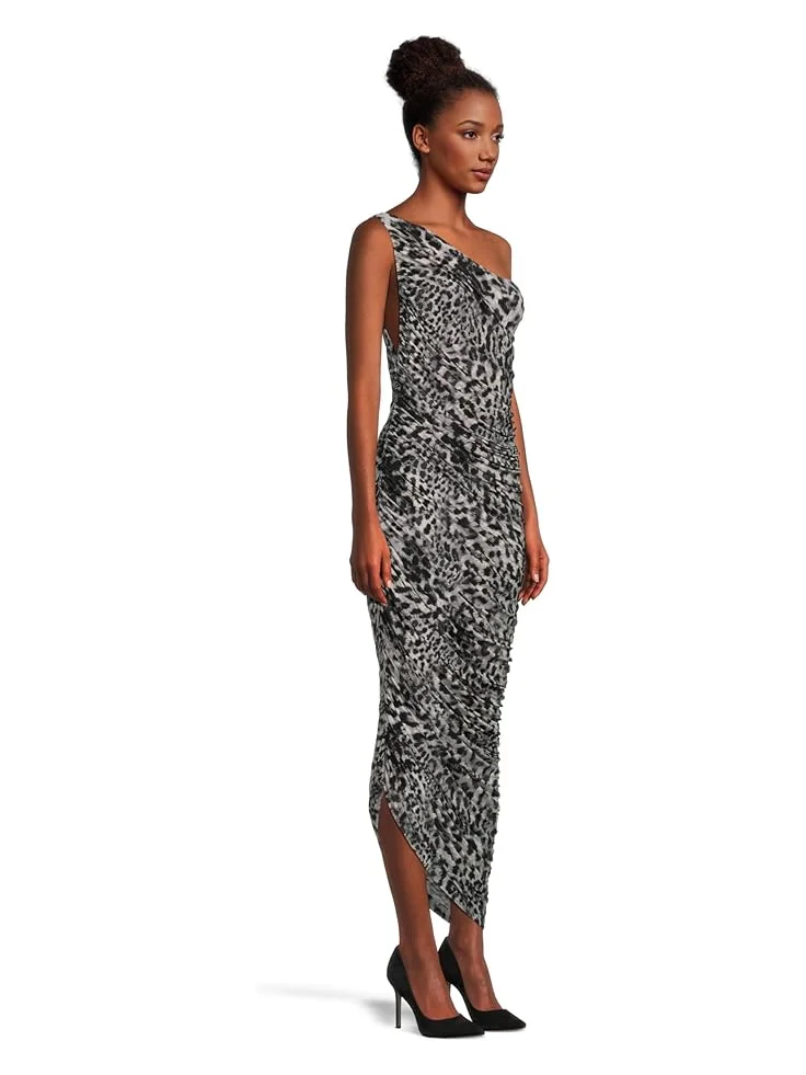 Платье Norma Kamali Diana Gown, цвет Animal — 2