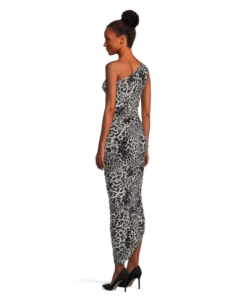 Платье Norma Kamali Diana Gown, цвет Animal — 3