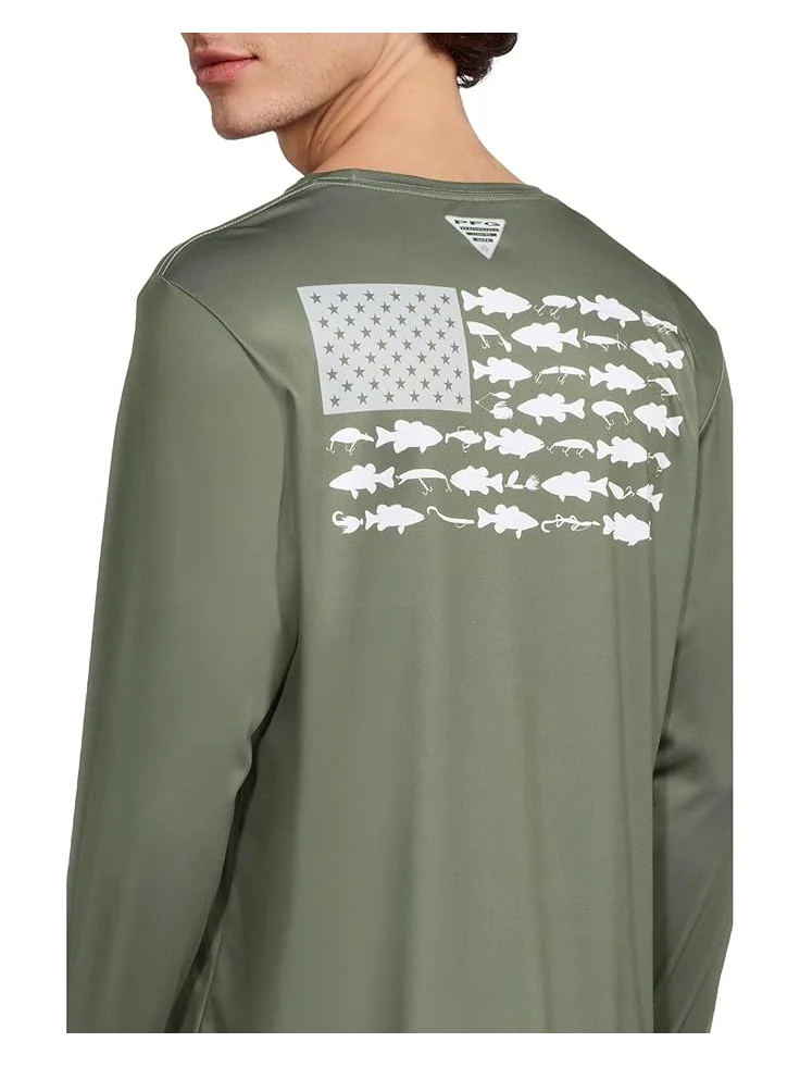 Рубашка Columbia Terminal Tackle PFG Fish Long — 4