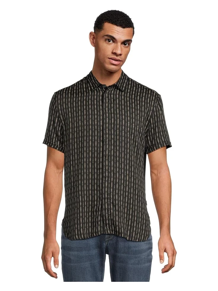 Рубашка John Varvatos Loren Shirt — черный