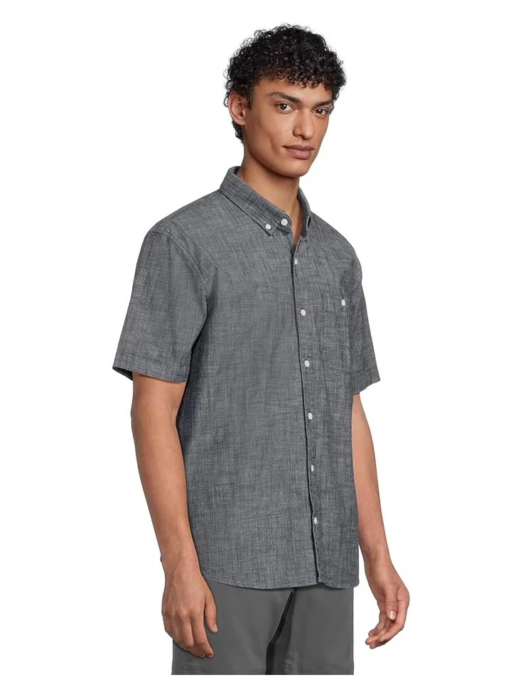 Рубашка L.L.Bean Comfort Stretch Chambray Shirt Short — 2