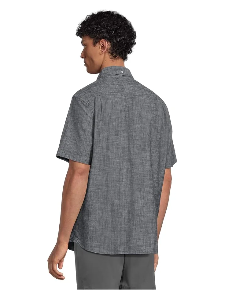 Рубашка L.L.Bean Comfort Stretch Chambray Shirt Short — 3