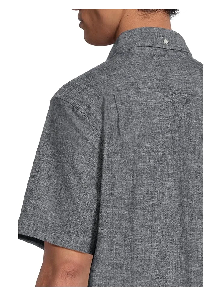 Рубашка L.L.Bean Comfort Stretch Chambray Shirt Short — 5