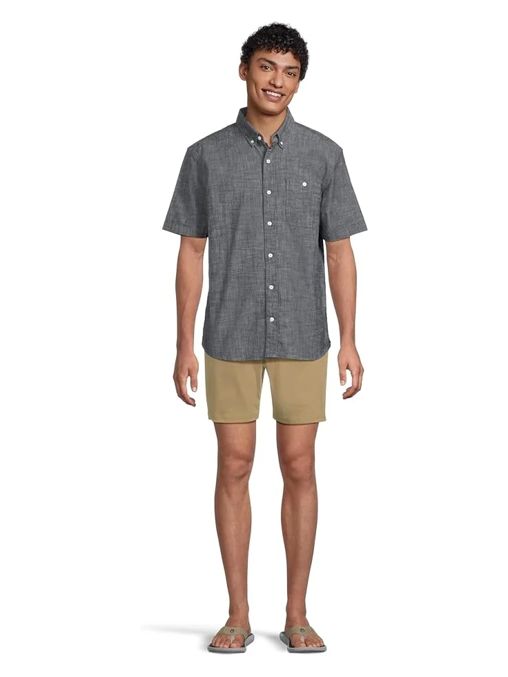 Рубашка L.L.Bean Comfort Stretch Chambray Shirt Short — 6