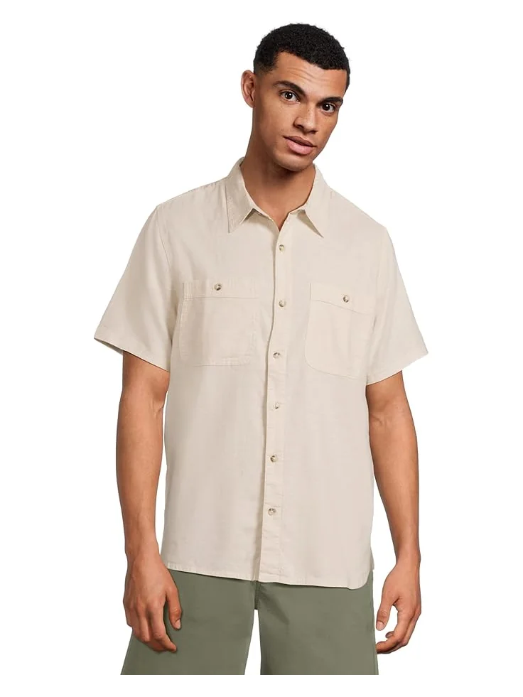 Рубашка Toad&Co Taj Hemp Shirt — бежевый