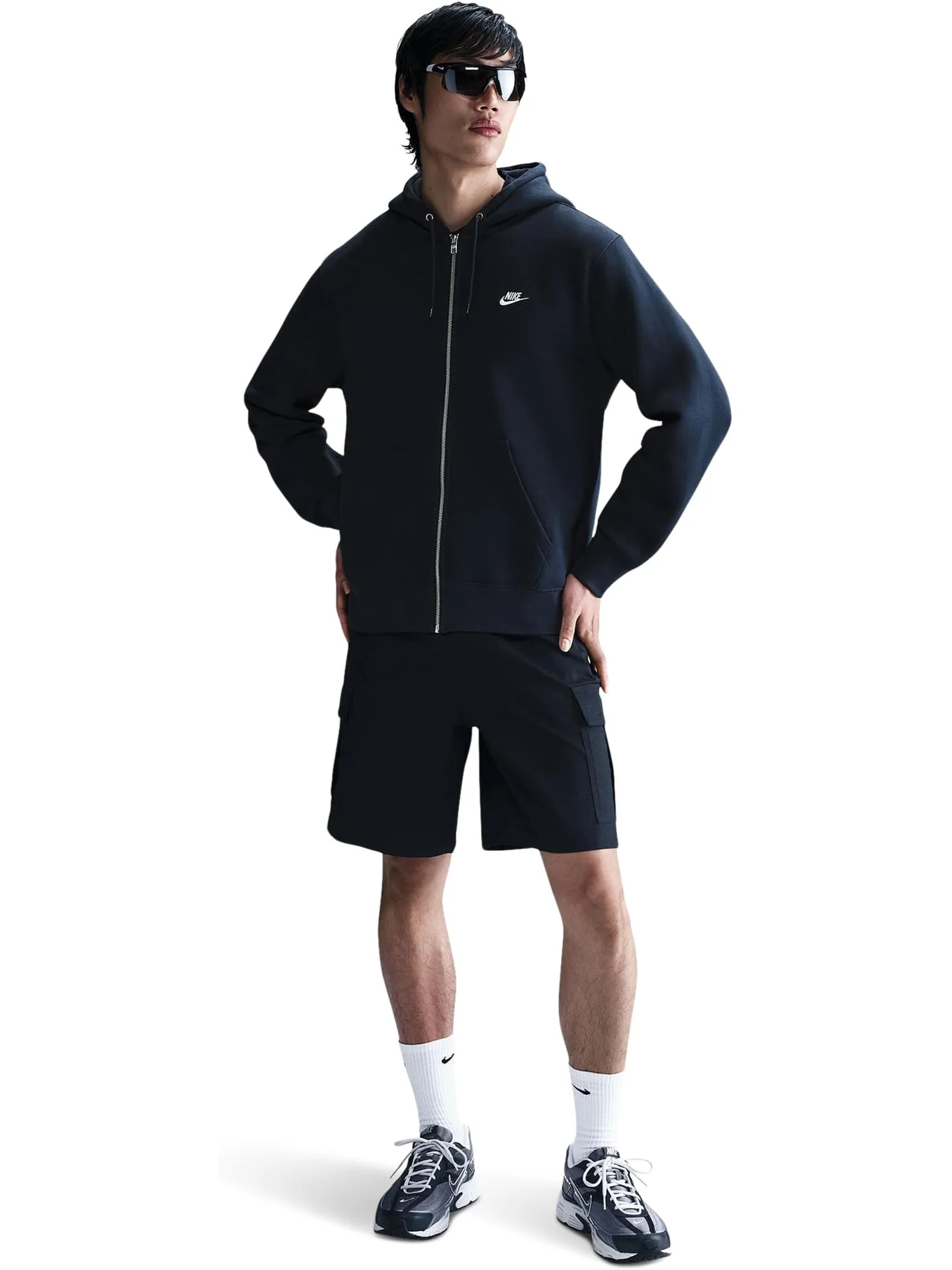 Худи Nike Club Full-zip Fleece Hoodie — 4