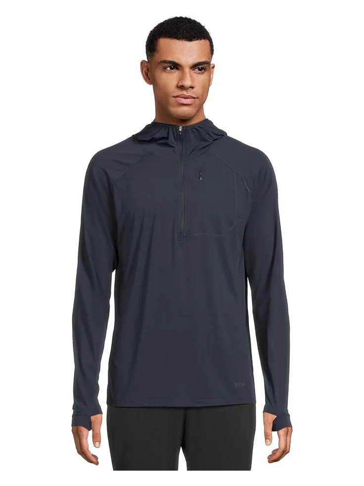 Худи Helly Hansen Shine Solen 1/2 Zip Hoodie — изображение 1 из 5, темно-синий