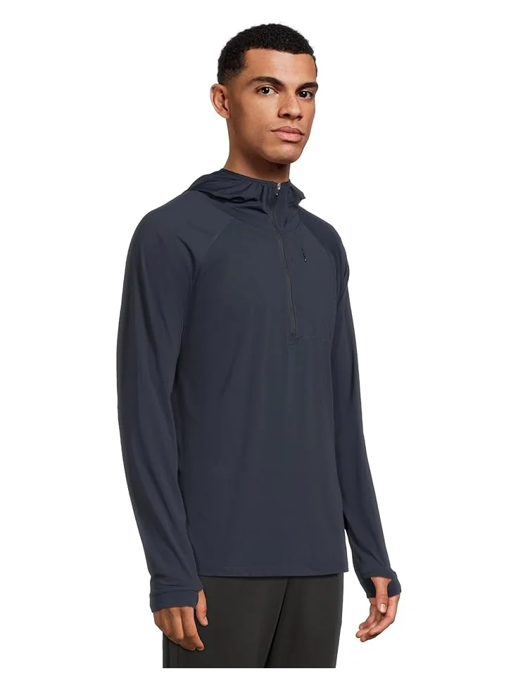 Худи Helly Hansen Shine Solen 1/2 Zip Hoodie — изображение 2 из 5, темно-синий