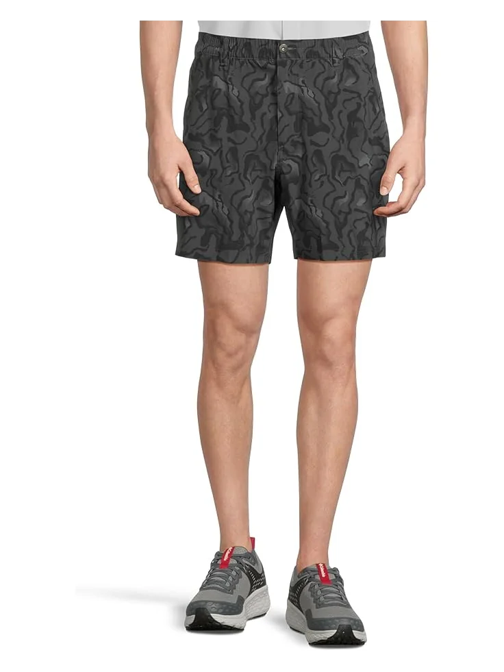 Шорты Columbia PFG Uncharted Shorts, цвет Shark Swamplands — 1