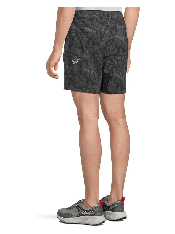 Шорты Columbia PFG Uncharted Shorts, цвет Shark Swamplands — 3