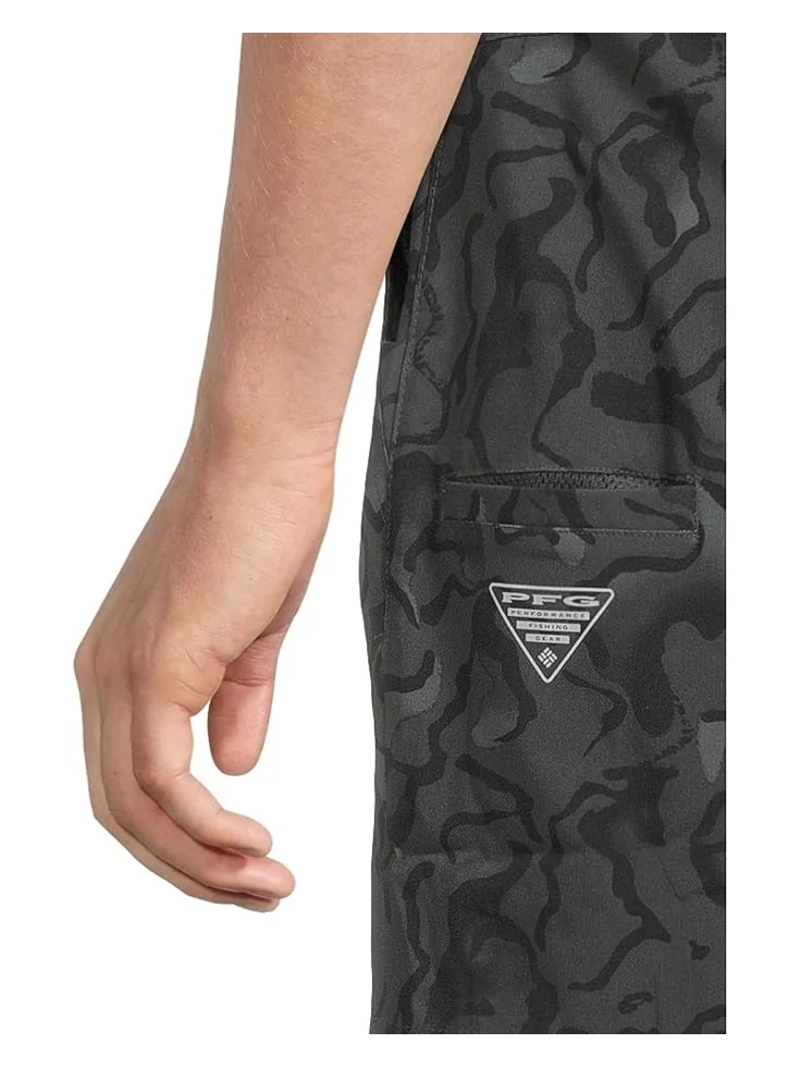 Шорты Columbia PFG Uncharted Shorts, цвет Shark Swamplands — 4