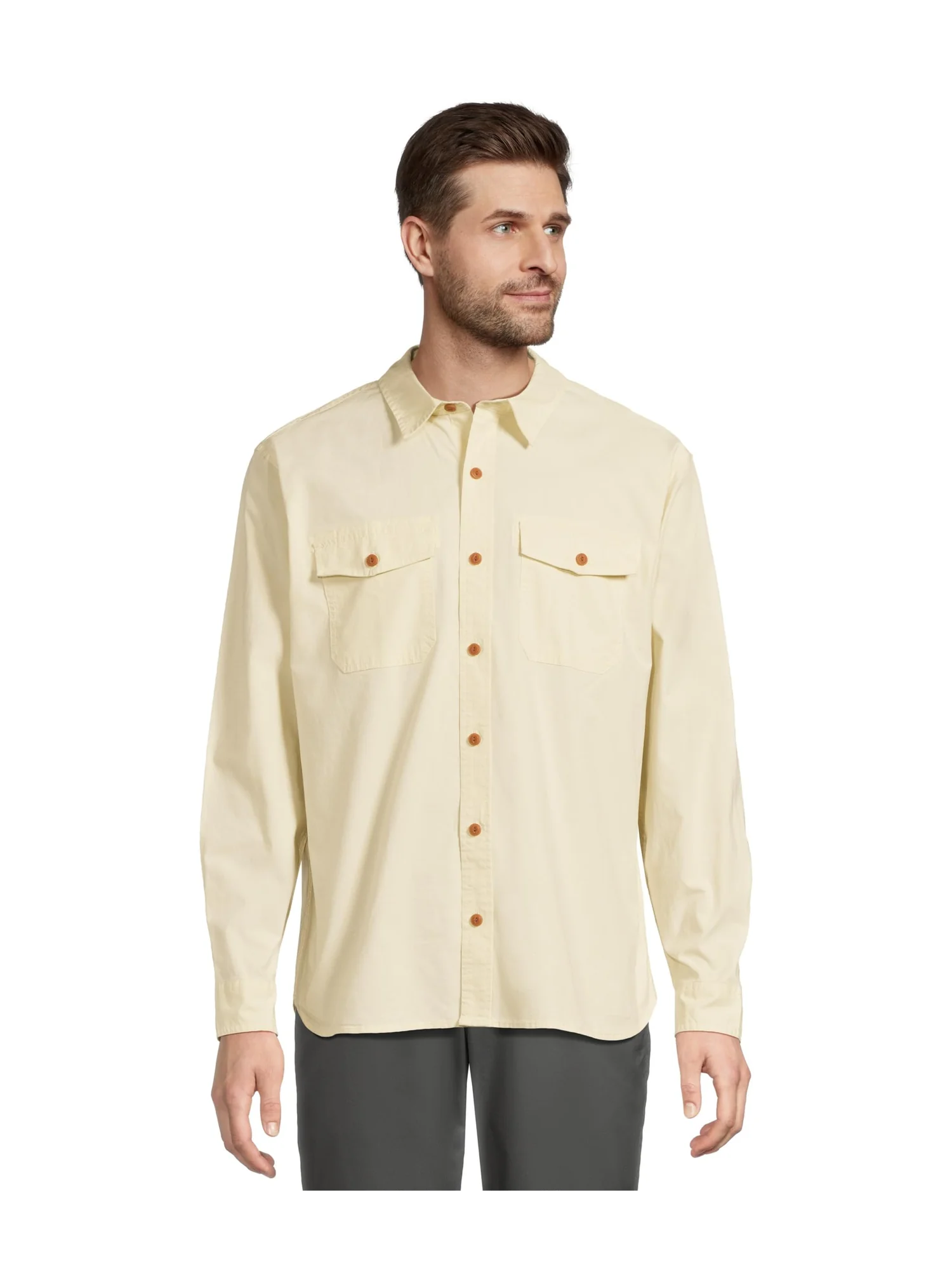 Рубашка L.L.Bean Riverton Ripstop Shirt Long Sleeve Traditional Fit — 1