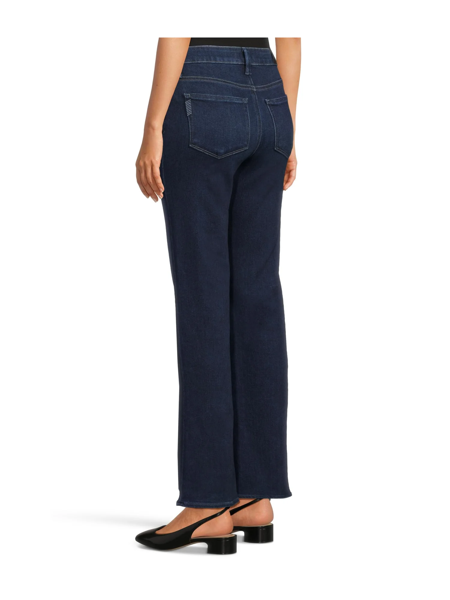 Джинсы Paige Hr Laurel Canyon 32" With Reversed Seamed Beltloops In Waterloo — 3