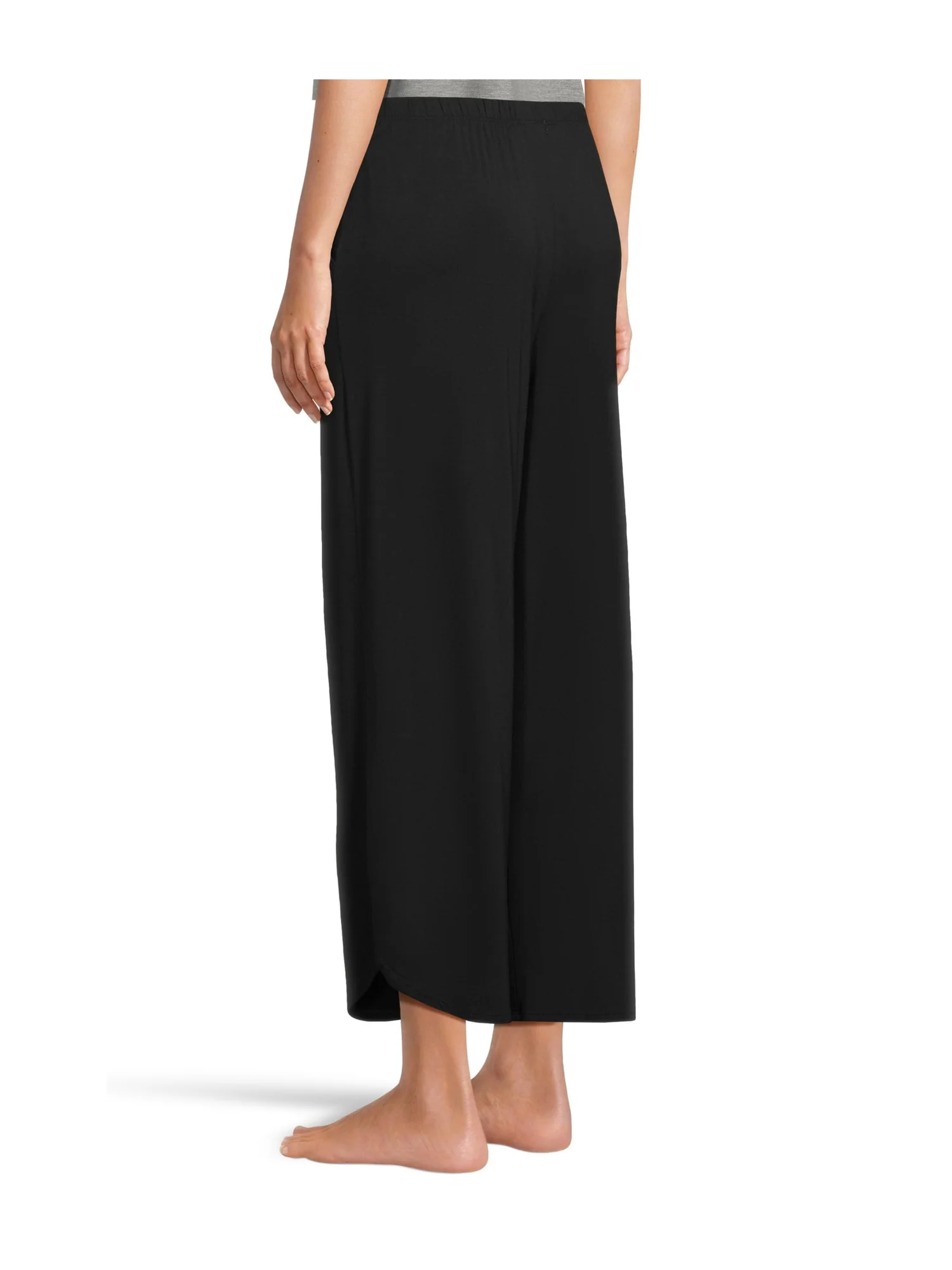 Брюки Barefoot Dreams Ultra Soft Jersey Curved Hem Cropped Pant — 3