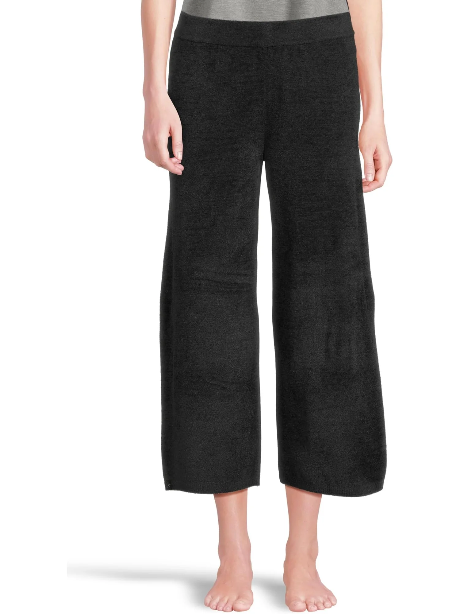 Женские укороченные брюки Cozychic Ultra Lite Barefoot Dreams — черный