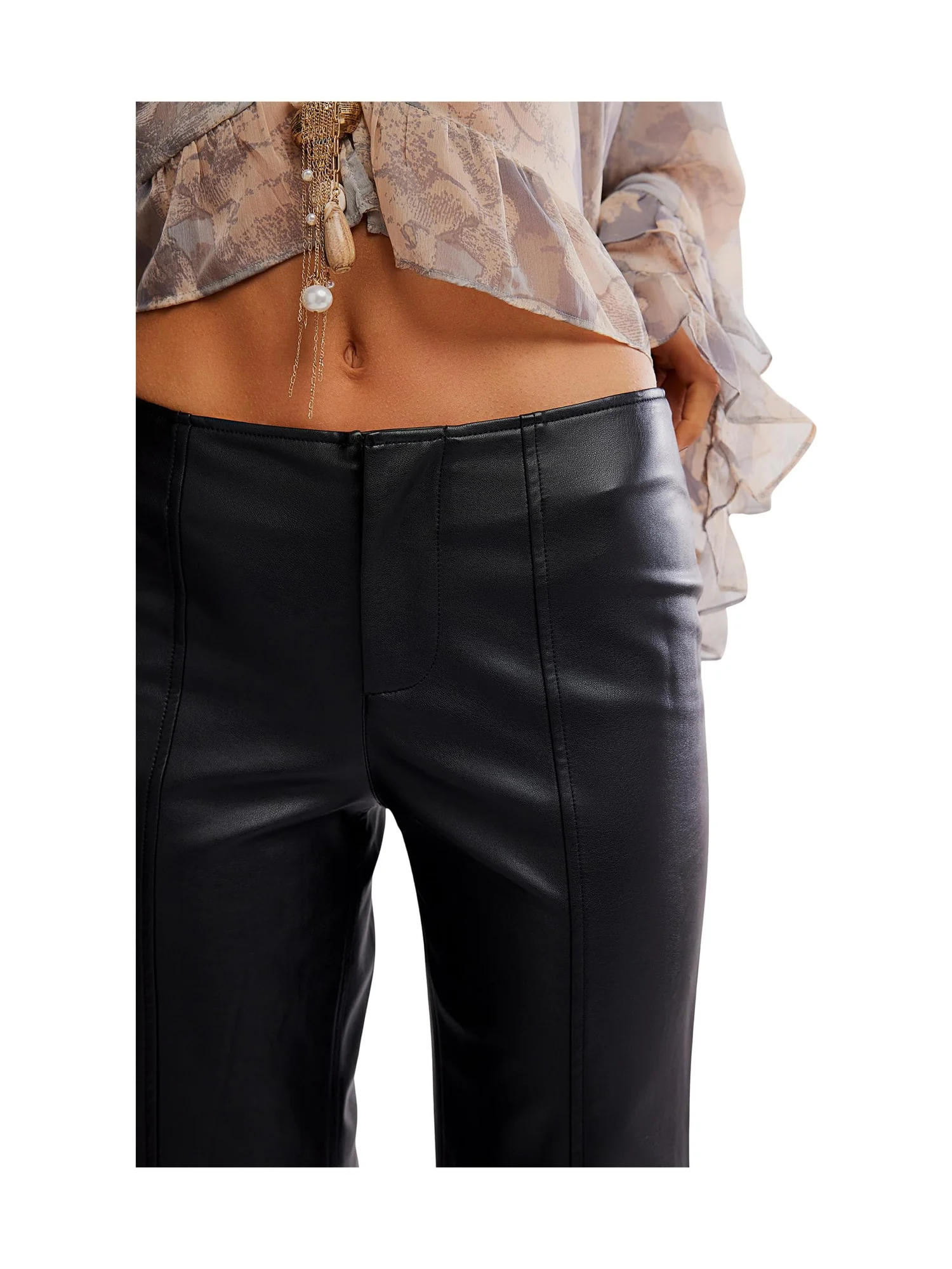Брюки Free People Glow Up Vegan Pant — 4