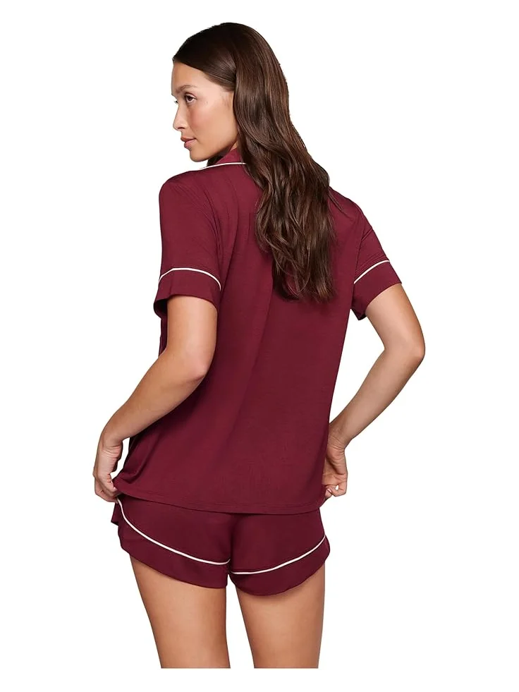 Женский комплект пижамы Eberjey Gisele Relaxed Short — 2