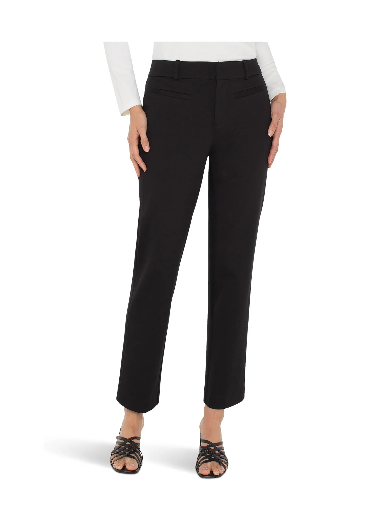 Брюки Liverpool Los Angeles Holly Mid-rise Welt Pocket Trouser 28" Inseam — 1