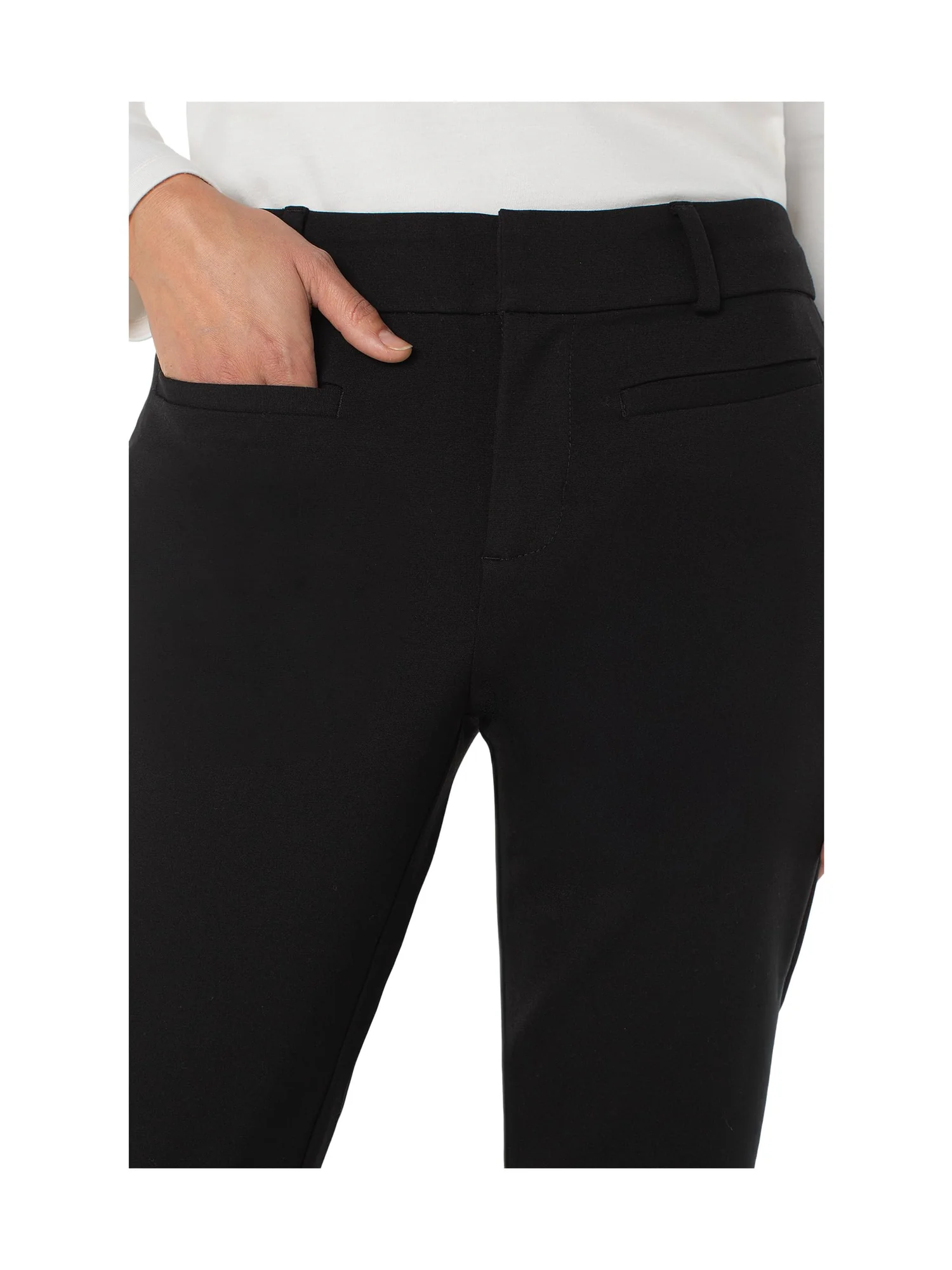 Брюки Liverpool Los Angeles Holly Mid-rise Welt Pocket Trouser 28" Inseam — 3