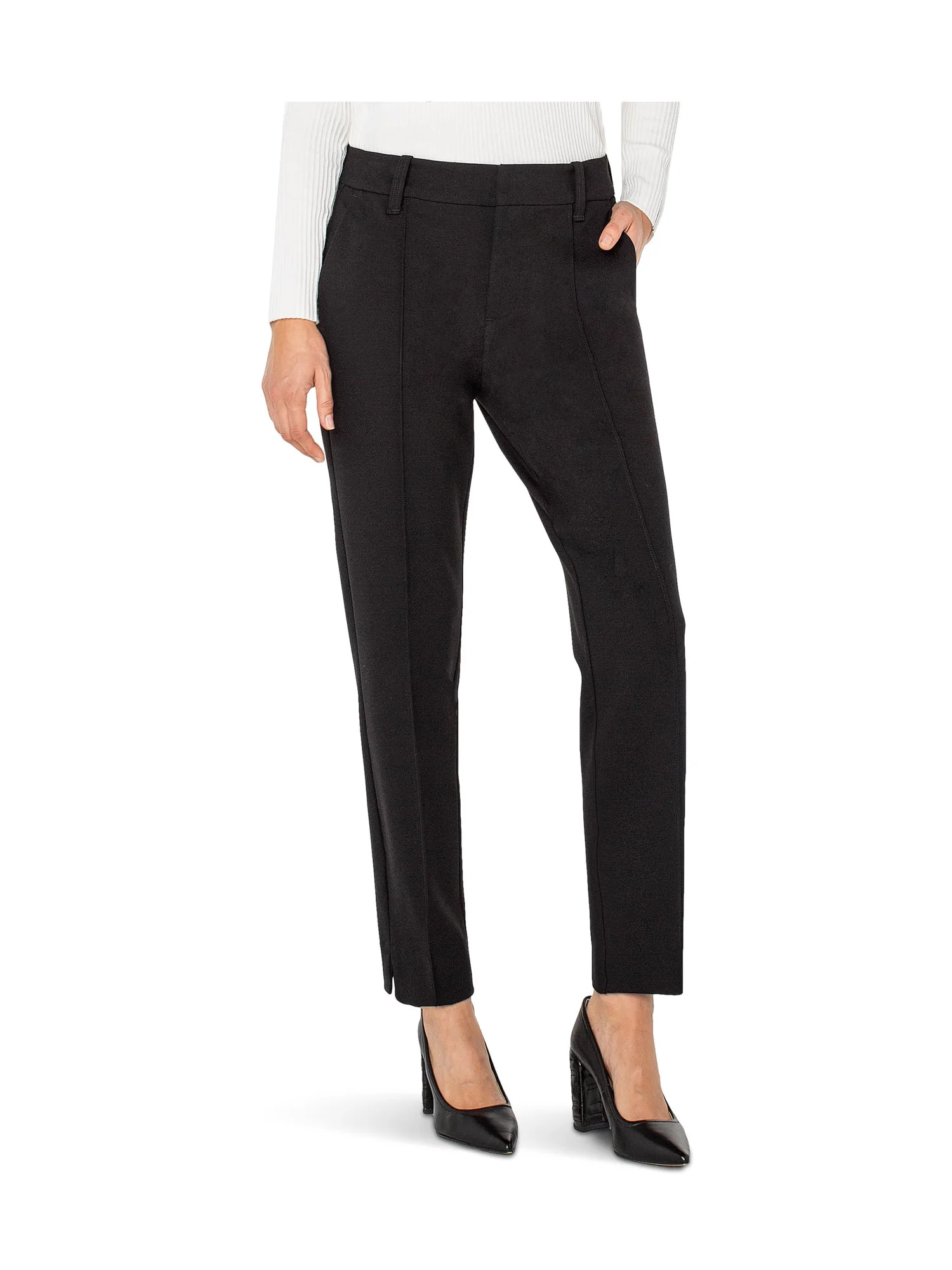 Брюки Liverpool Los Angeles Gemma Mid-rise Cigarette Trouser 28" Inseam — 1