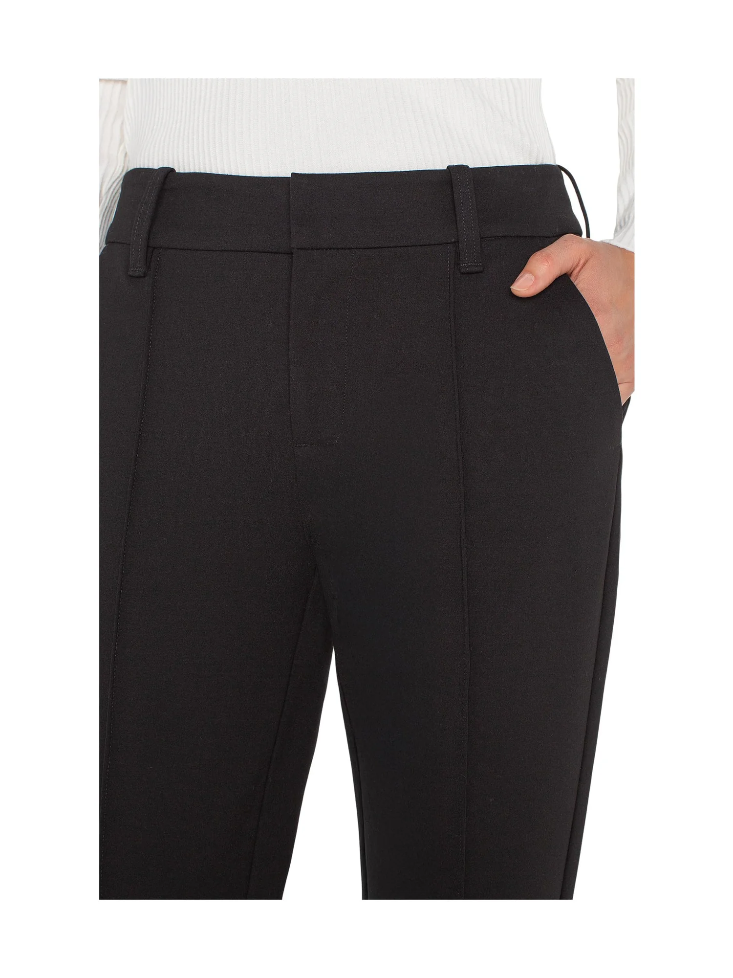 Брюки Liverpool Los Angeles Gemma Mid-rise Cigarette Trouser 28" Inseam — 3