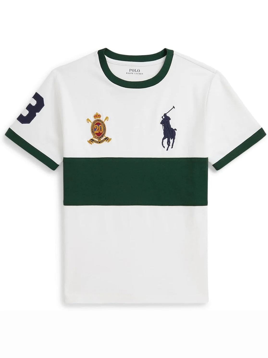 Футболка с гербом Big Pony 20th Anniversary Polo Ralph Lauren Kids — 1