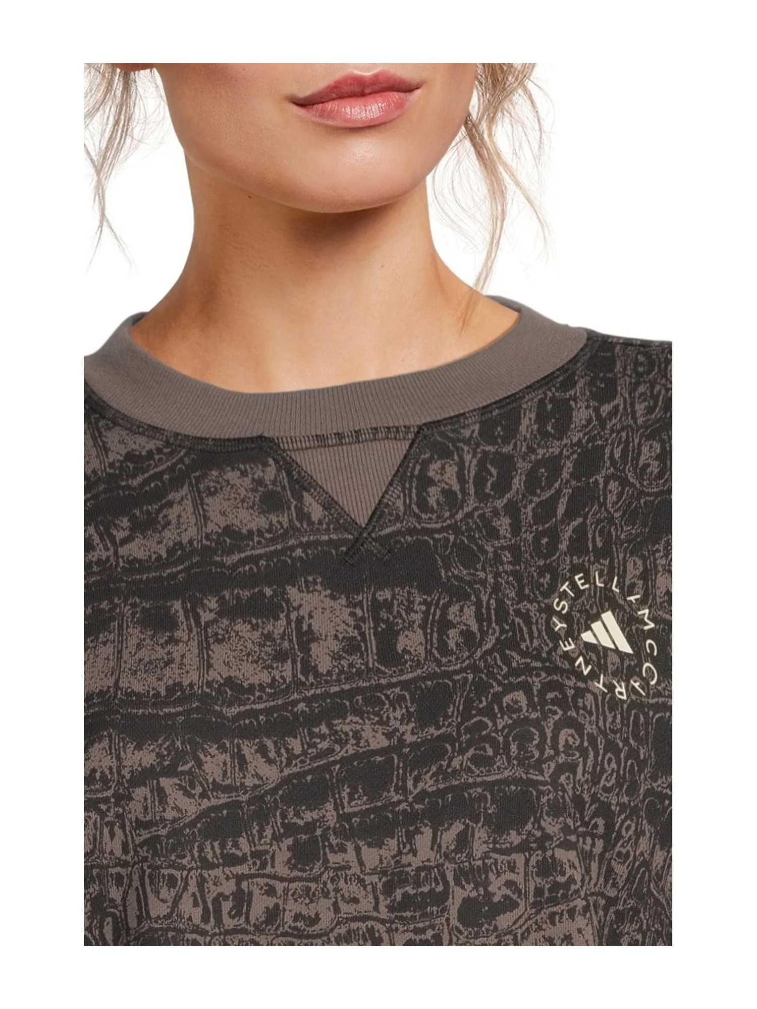 Толстовка adidas by Stella McCartney Loose Sweatshirt Printed JN2215 — 4