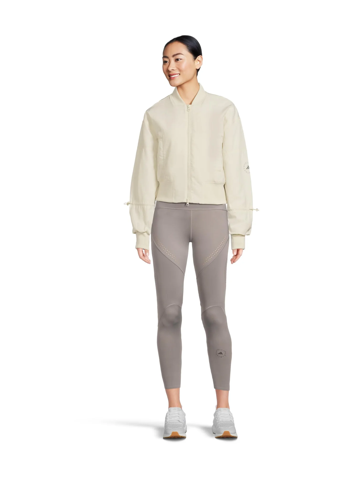 Бомбер adidas by Stella McCartney Woven Bomber Cropped JX9106 — 5