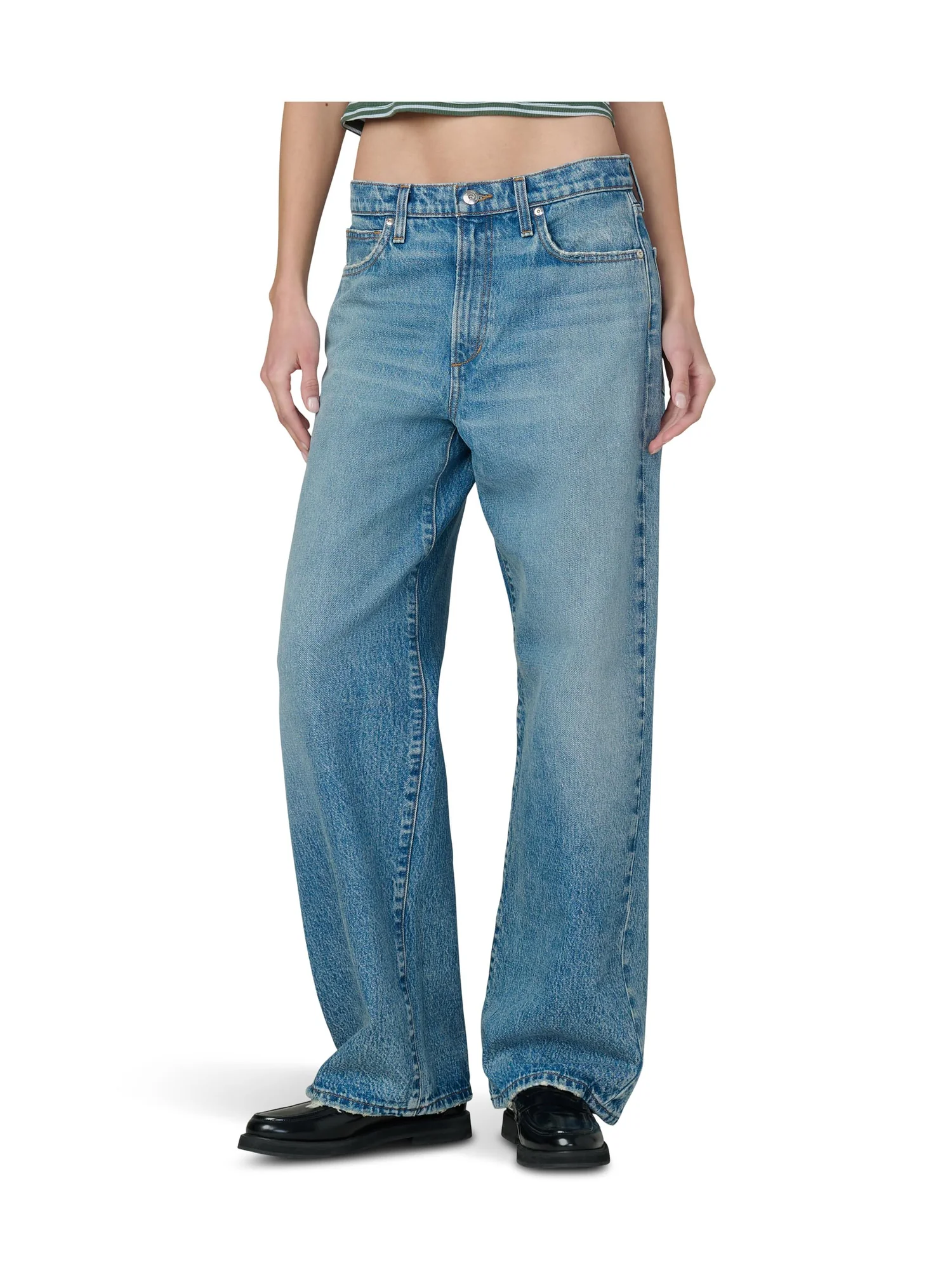 Джинсы Joe's Jeans The Ryan Low Slung Baggy, цвет Anonymous — мульти