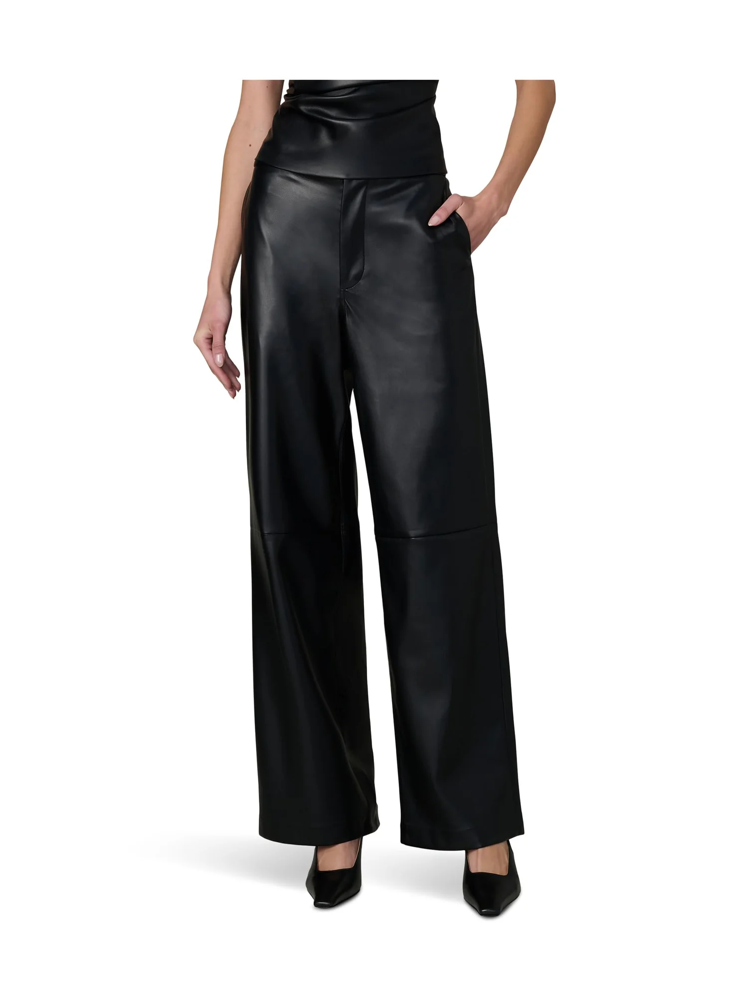 Джинсы Joe's Jeans The Vegan Leather Trousers — 1