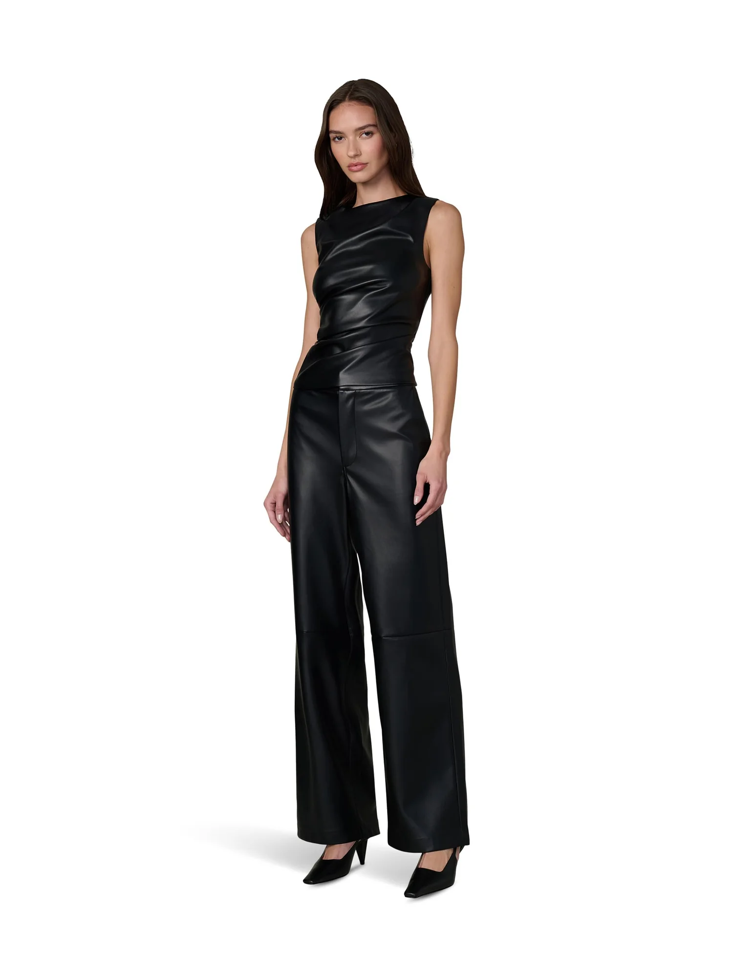 Джинсы Joe's Jeans The Vegan Leather Trousers — 3