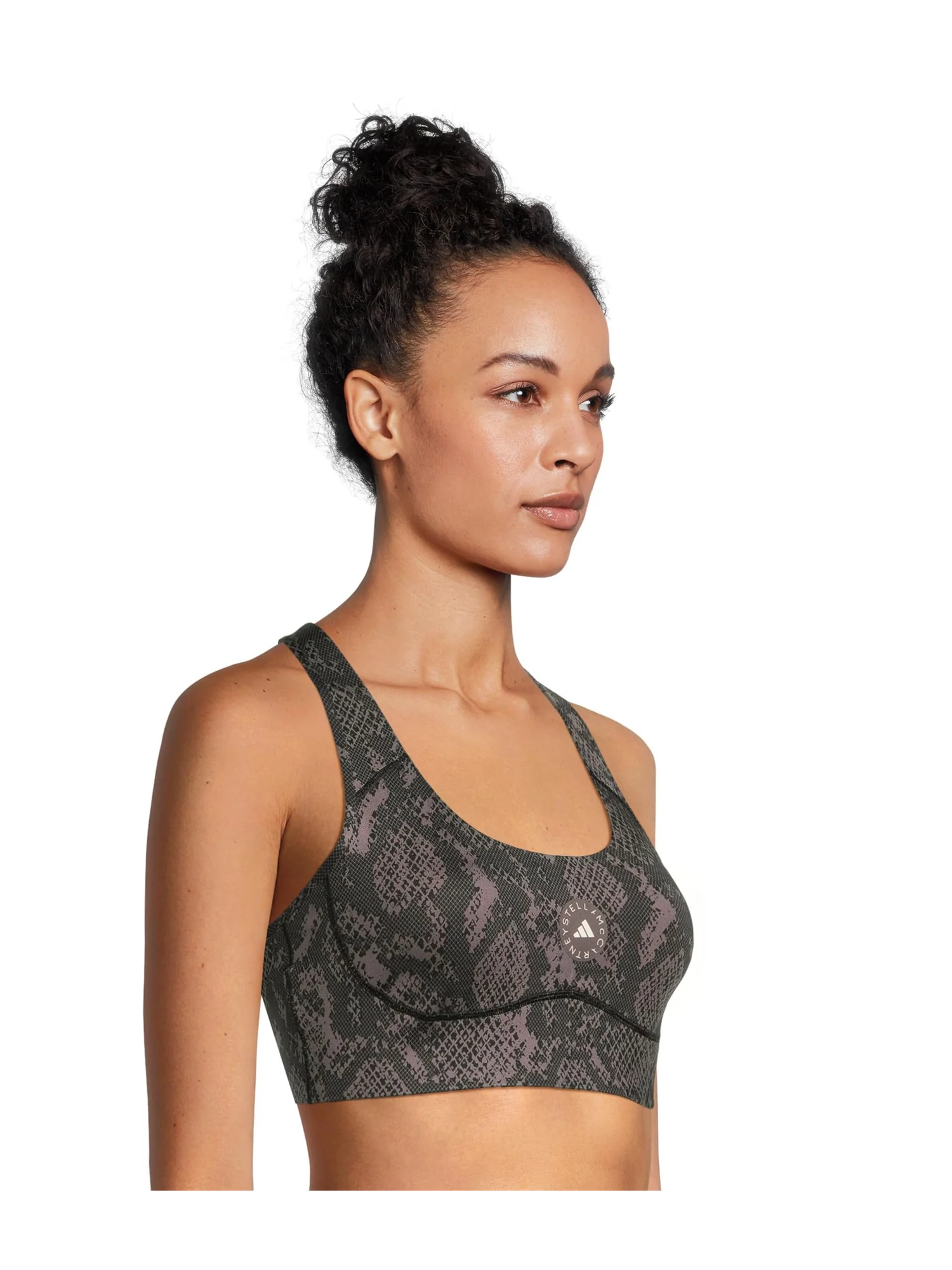 Бюстгальтер adidas by Stella McCartney Power Impact Training Bra Medium Support Printed JW4542 — 2