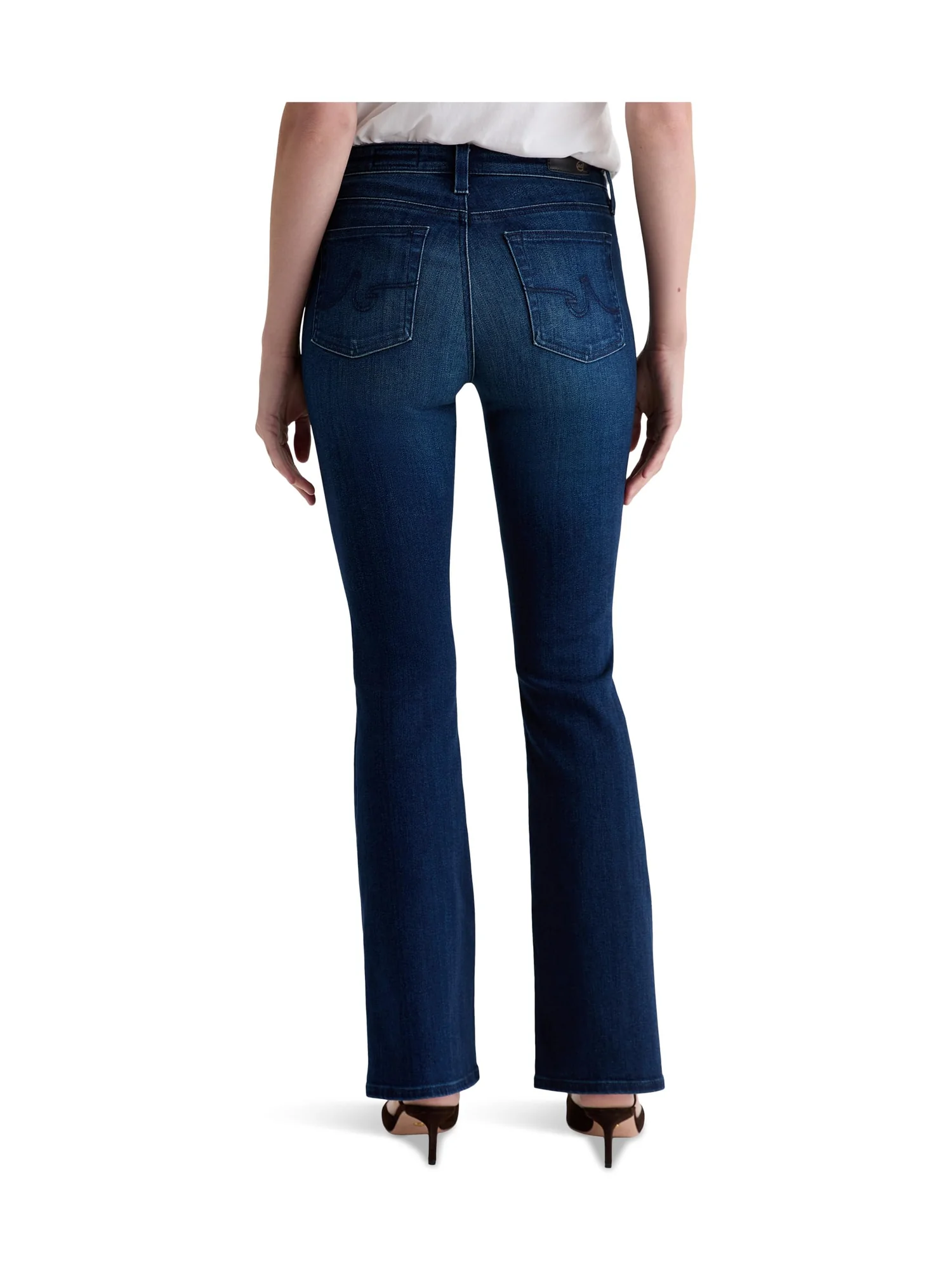 Джинсы AG Jeans Farrah Mid Rise Bootcut Jean In Epilogue — 3