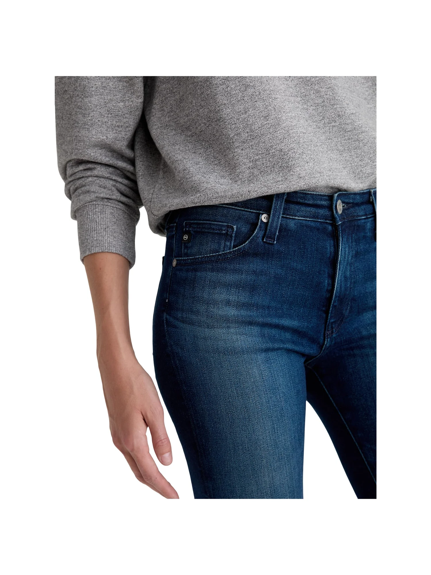 Джинсы AG Jeans Farrah Mid Rise Skinny Jean In Epilogue — 3
