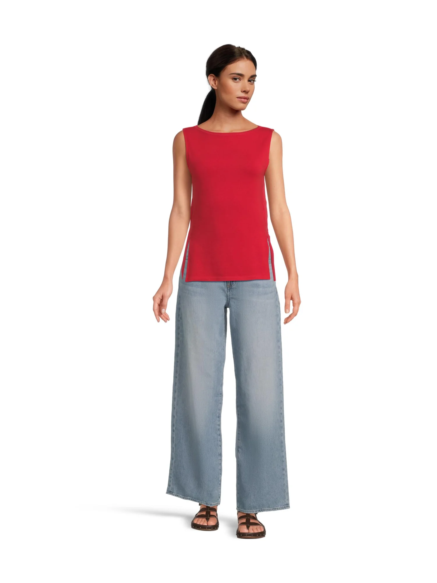 Джинсы Madewell Pv Wide In Airy Denim Northridge Wash, цвет Northridge Wash — 5