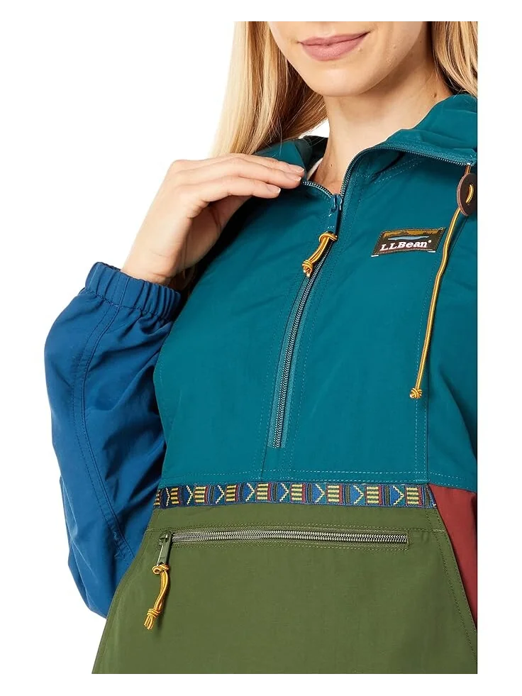 Анорак L.L.Bean Mountain Classic Anorak Multicolor — изображение 3 из 4, оливковый