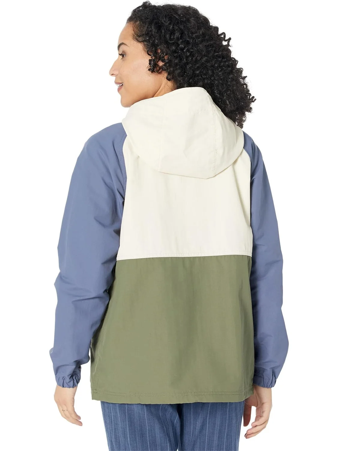 Куртка Mountain Classic Anorak Multicolor L.L.Bean — изображение 2 из 4, натуральный/синий