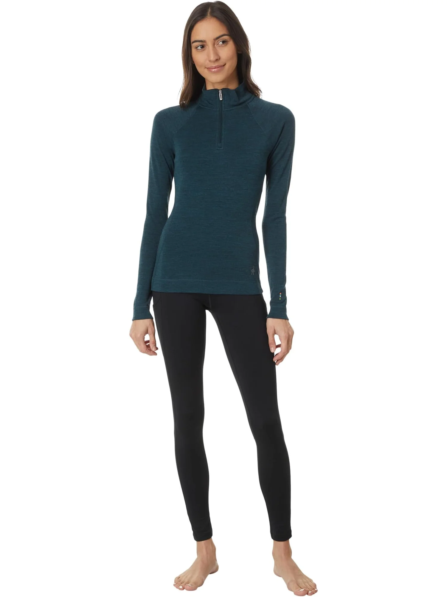 Базовый слой Smartwool Classic Thermal Merino Base Layer 1/4 Zip — 4