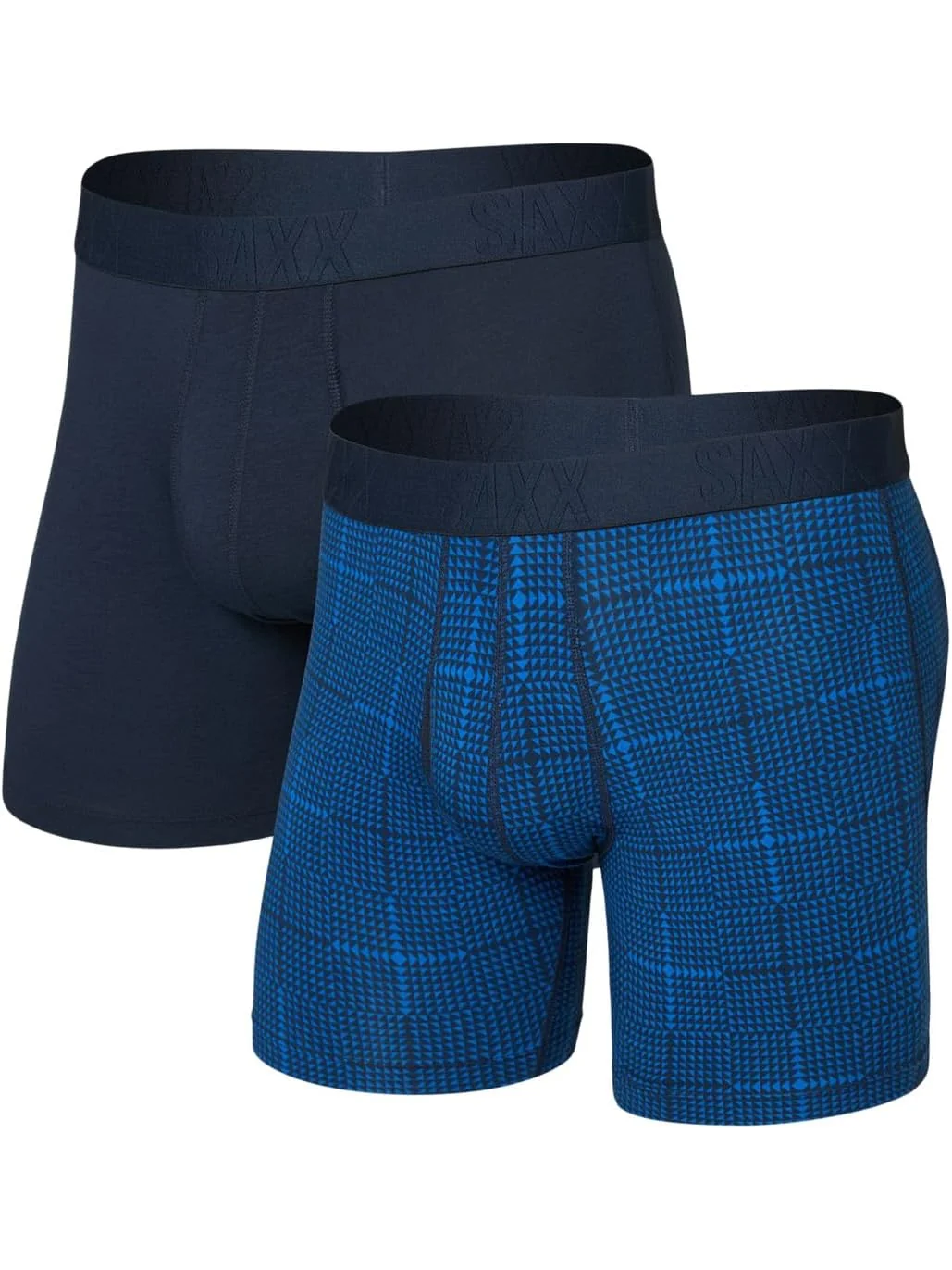 Боксеры SAXX UNDERWEAR Droptemp Cooling Cotton Boxer Brief Fly 2-Pack — 1