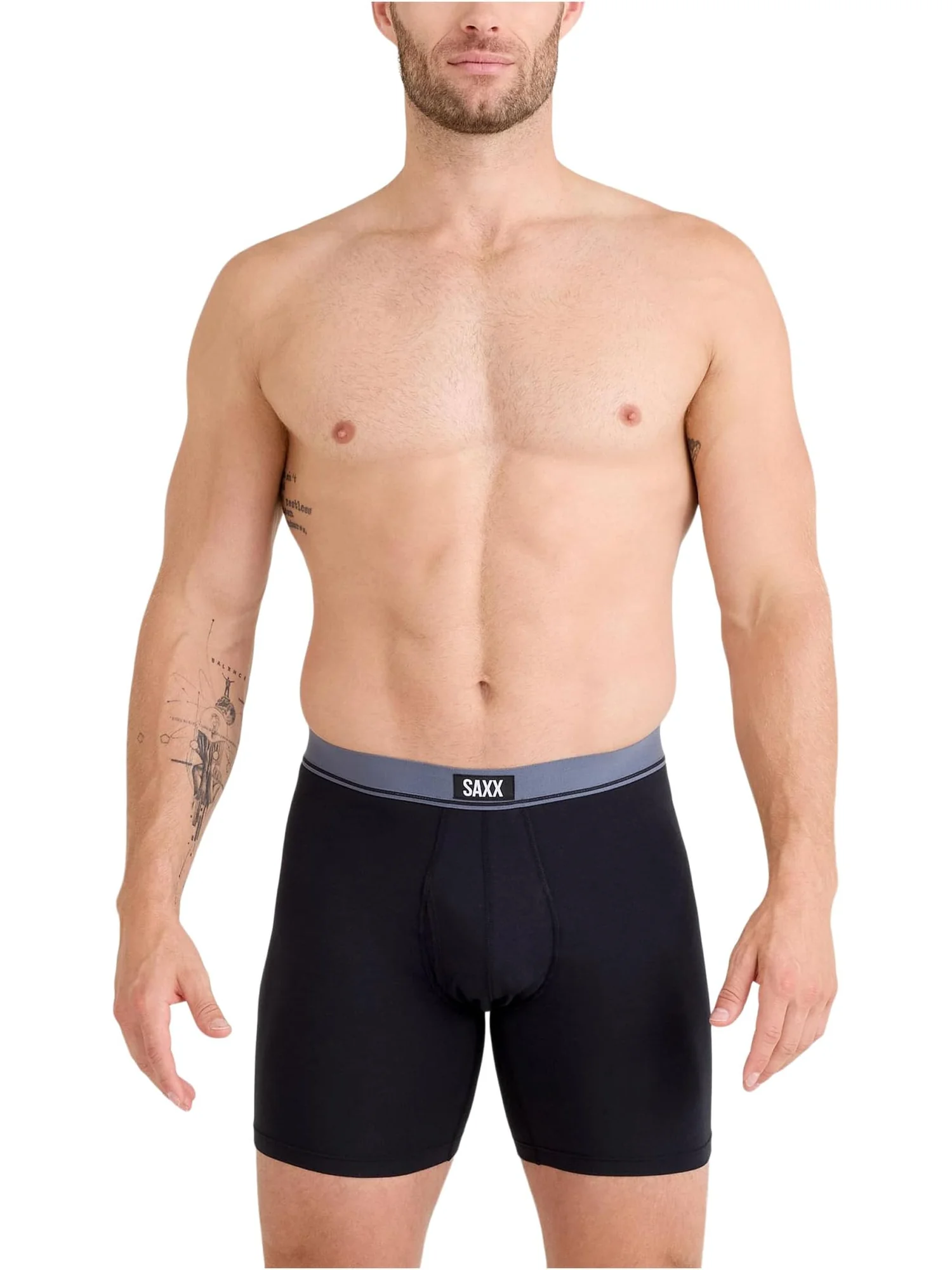 Боксеры SAXX UNDERWEAR Essential Cotton Boxer Brief Fly 3-Pack — 2