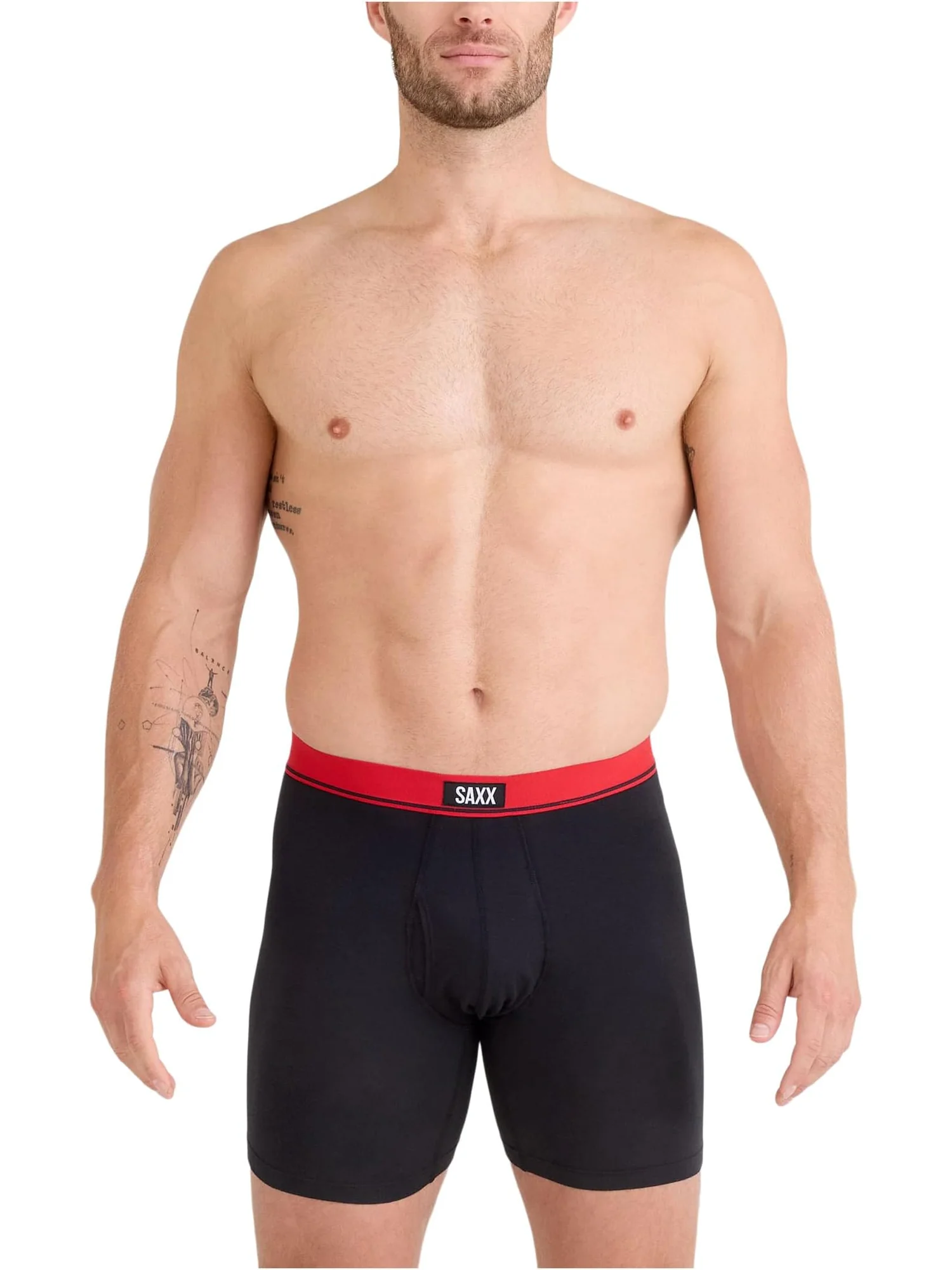 Боксеры SAXX UNDERWEAR Essential Cotton Boxer Brief Fly 3-Pack — 3